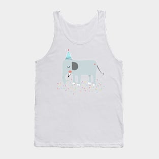 elephant at the party Tank Top